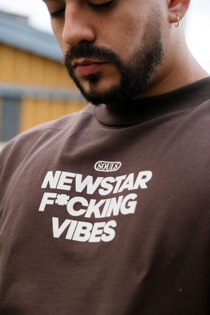 Brown Newstar tee