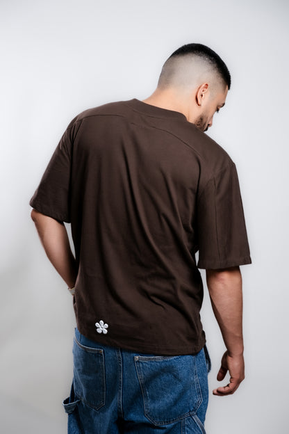 Brown Newstar tee