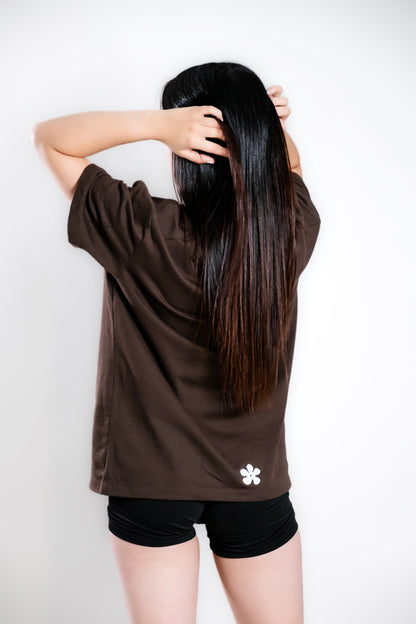 Brown Newstar tee