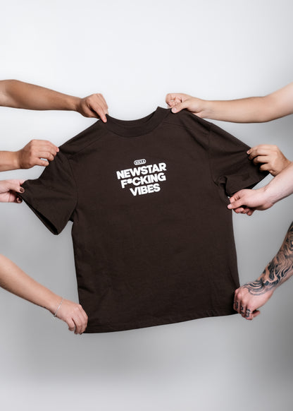 Brown Newstar tee