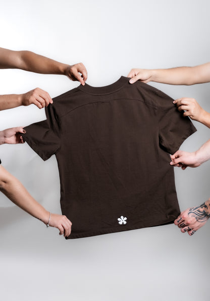 Brown Newstar tee