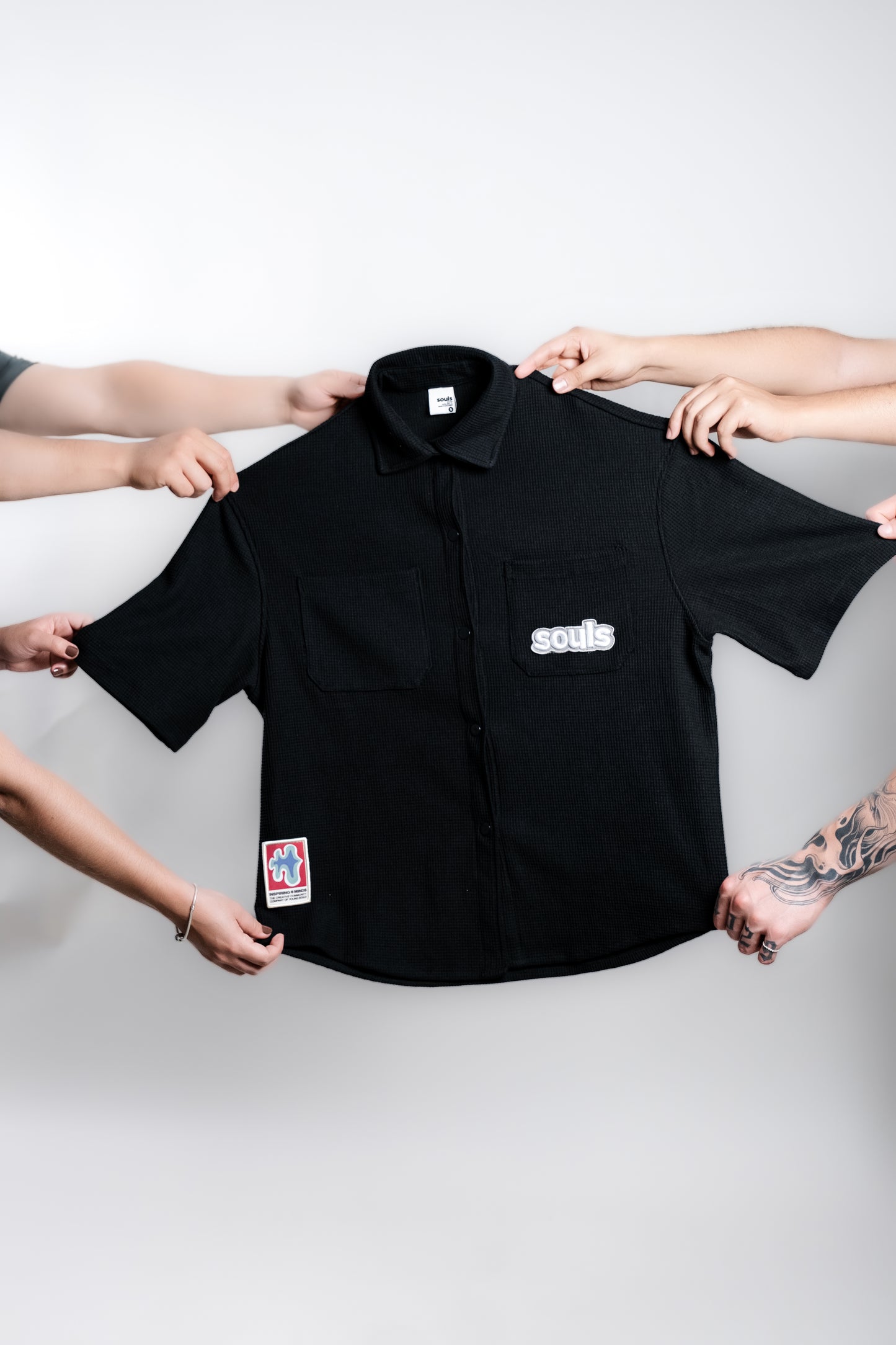 Black Newstar Club Shirt